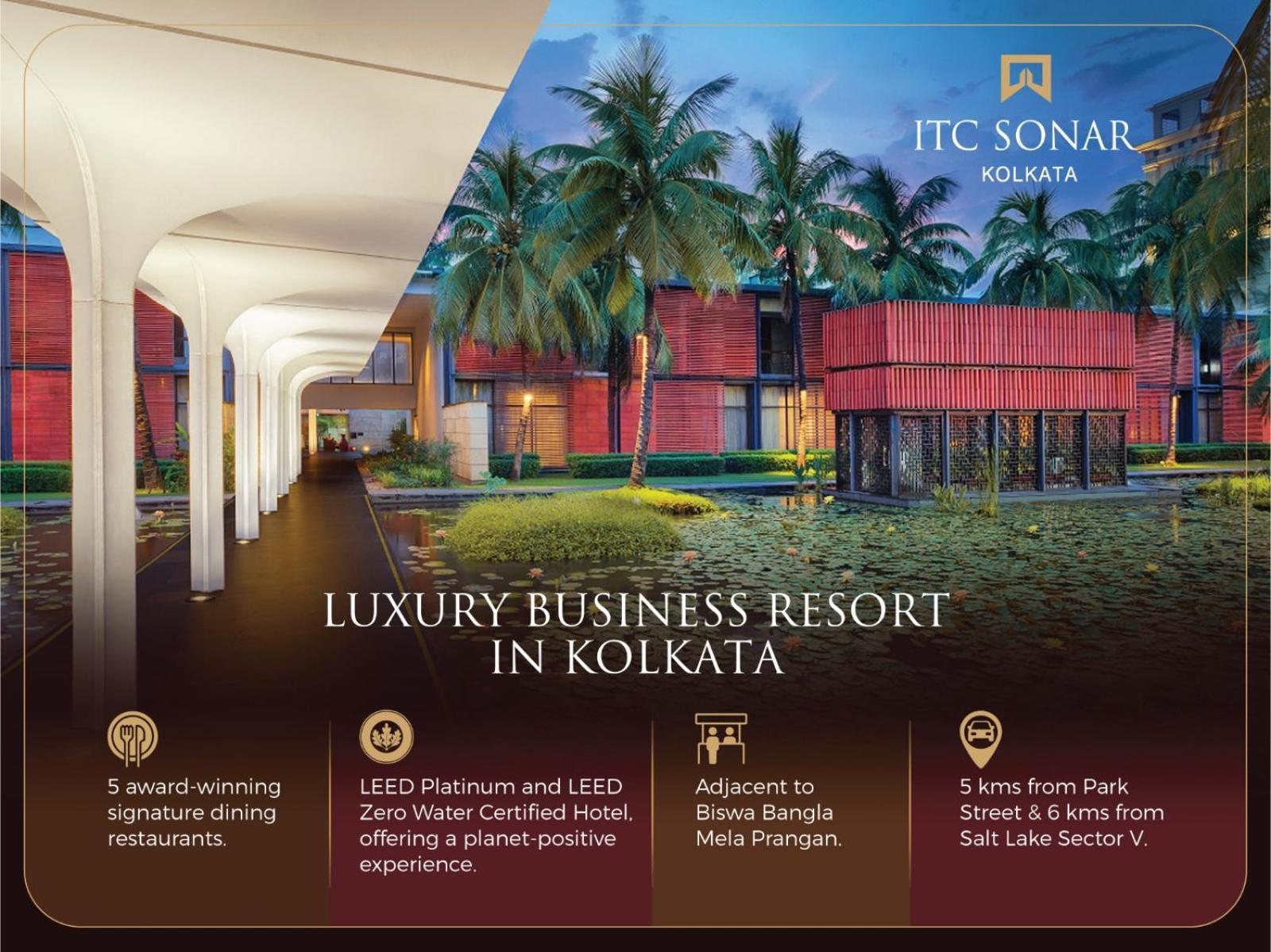 Itc Sonar, A Luxury Collection Hotel, Kolkata Luaran gambar
